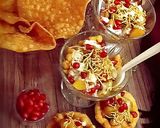 A picture of step 2 of Colourful mix chaat.