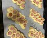 A picture of step 8 of Pork Floss Hot Dog Buns.