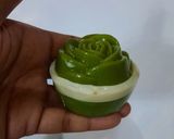 Foto langkah ke 9 dari resep Rose Green Tea Puding.