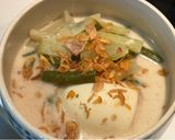 Foto langkah ke 4 dari resep Labusiam Kacang Panjang Telur Kuah Santan.