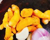 Hình bước làm 3 của món Cá chạch kho nghệ