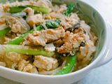 เส้นบุกผัดไข่ (คลีน)
