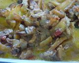 Foto del paso 5 de la receta: Tortilla de papas con salsa de hongos
