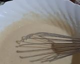 A picture of step 4 of Banana pancakes.