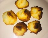 A picture of step 1 of Coconut rock.