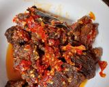 Foto langkah ke 6 dari resep Dendeng Balado.