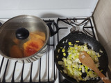 Crema de calabaza y puerro