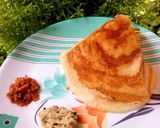 A picture of step 4 of Dosa batter/ varieties of dosa.