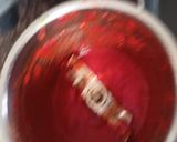 A picture of step 4 of Strawberry milk cake.