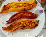 A picture of step 4 of Air Fryer Paneer Stuffed Sweet Palermo Peppers.