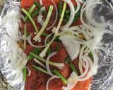 Hình bước làm 2 của món Salmon nướng