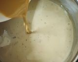 A picture of step 3 of Coffee custard pudding.