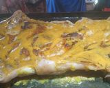Foto del paso 3 de la receta: Matambrito en mostaza y miel a la chapa y verduras en vinagreta