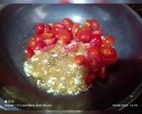 Foto del paso 7 de la receta Mezclum de spaghetti con alcachofas y tomate 🍅