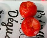 Une image de l'étape 7 de Salade de tomates et concombre au Shropshire.