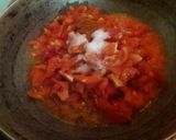 A picture of step 2 of Sweet Tomato chutney.