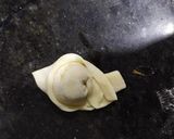 A picture of step 5 of Boiled wonton momo.