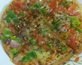 तवा रोटी पिज़्ज़ा (Tawa roti pizza recipe in Hindi) रेसिपी चरण 3 फोटो