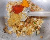 A picture of step 5 of Baingan Bharta.