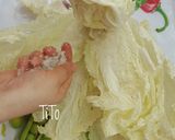 Hình bước làm 2 của món Kim chi cải thảo