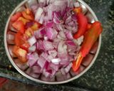 A picture of step 2 of Double Butter Beans Masala.