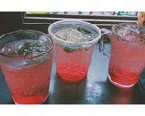 A picture of step 5 of Roohafza Mojito.