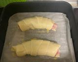 Foto del paso 3 de la receta: Croissants de jamón York y queso en airfryer