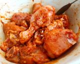 A picture of step 2 of Chicken Akhni.