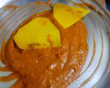 A picture of step 3 of Elephant yam tawa fry.