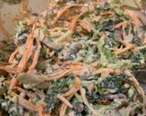 A picture of step 1 of Autumn coleslaw.