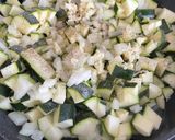 Une image de l'étape 1 de Gratin de courgettes.