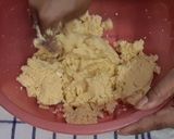 A picture of step 3 of Kadhai Nankhatai.