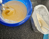 A picture of step 2 of Tres leches (Balkan Version).