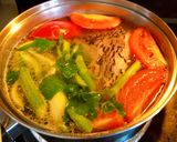 Hình bước làm 2 của món Canh chua cá