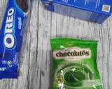 Cara Membuat Oreo Swiss Roll Greentea 1