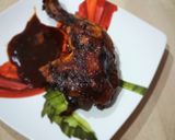 Foto del paso 8 de la receta Muslos de Pollo al Papillote en Salsa de Naranja
