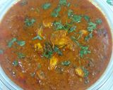 A picture of step 8 of Malvani prawns curry.