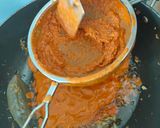 A picture of step 4 of Paneer Angara.
