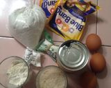 Foto langkah ke 1 dari resep Caramel cake / bolu karamel / bolu sarang semut.