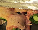 Triplahagymás töltött csirkecomb recept fázis 8 fotója
