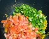 A picture of step 2 of Paneer bhurji orScrambled cottage cheese.