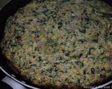 A picture of step 11 of Persian Spinach & ground beef frittata.