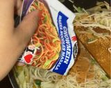A picture of step 3 of Chinese egg chaw mien 🍝.
