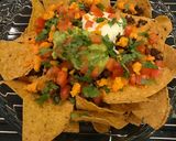 รูปขั้นตอนการทำที่ 7 ของ นาโช่ว์เนื้อ (Nachos)