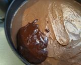 Φωτογραφία βήματος 8 της συνταγής Cheesecake με Πραλίνα Φουντουκιού και Πουράκια Σοκολάτας