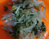 Foto langkah ke 1 dari resep Hamchoi (sawi asin) cah tahu kuning.