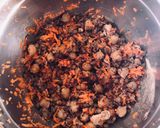 Foto del paso 1 de la receta: Hamburguesas de lenteja, garbanzo y zanahoria