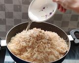 A picture of step 8 of Veg fried rice.