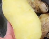 Foto del paso 1 de la receta: 🥔🧀Papas rellenas con carne y vegetales, gratinadas con queso 🧀🥔