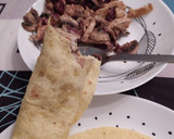 Foto del paso 6 de la receta: Wrap de pollo, champiñones y alubias